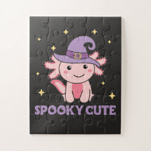Spooky Axolotl liebt Niedliche Tiere zu Halloween