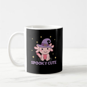 Spooky Axolotl liebt Niedliche Tiere zu Halloween Kaffeetasse