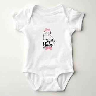 Spooky Babe Ghost Bodysuit Baby Strampler