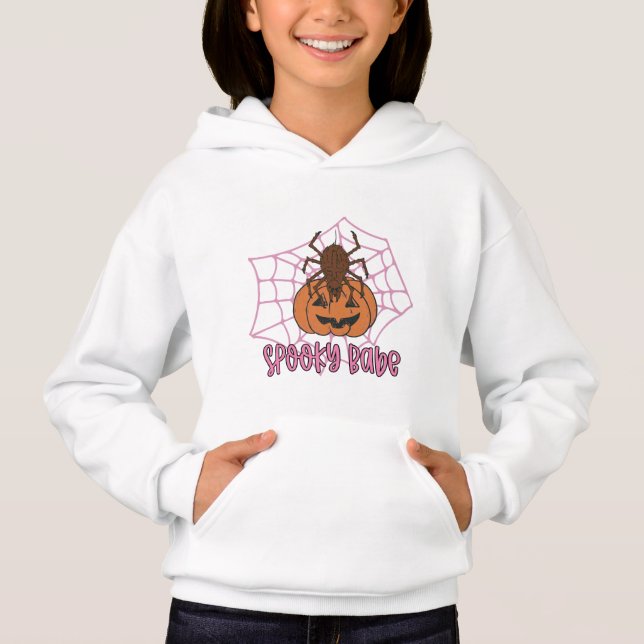 Spooky babe Halloween Hoodie (Vorderseite)