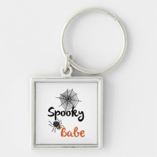 Spooky Babe - Niedliches Halloween-Design Schlüsselanhänger