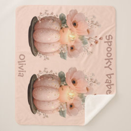 Spooky Babe Pumpkin für Mädchen Sherpadecke