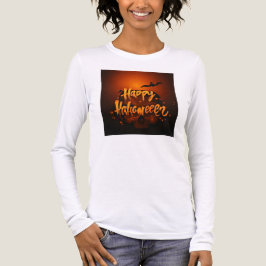 Spooky Bat Halloween Grußdesign Tri-Blend Shirt