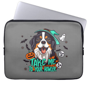 Spooky Bernese Halloween : Bring mich zu deinem Ho Laptopschutzhülle