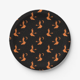 Spooky Black & Orange Witz Paper Teller