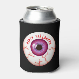 Spooky Bloodshot Eyeball Happy Halloween Dosenkühler