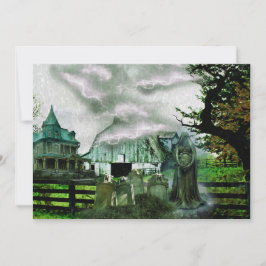 *~* Spooky Bolts Blitzerhaus HALLOWEEN KARTE