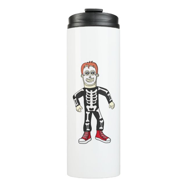 Spooky Bones Thermosbecher (Vorderseite)