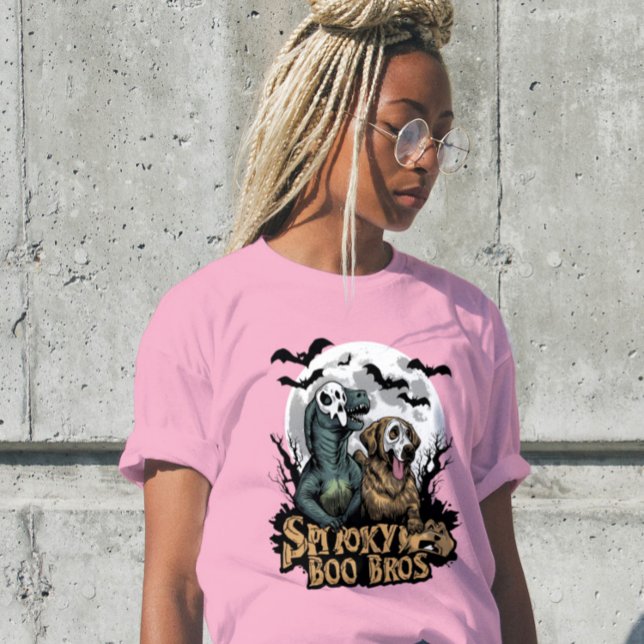 Spooky Boo Bros Mens T Rex Retriever Shirt (Von Creator hochgeladen)