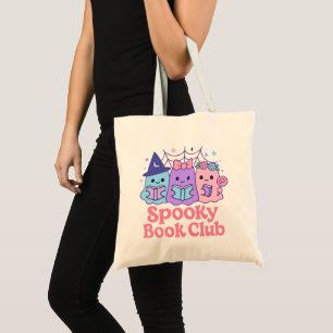 Spooky Book Club Niedlich Ghost Reading Tragetasche