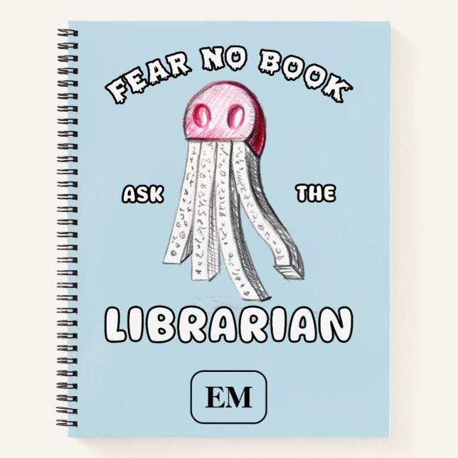 Spooky Book Fragte die biblische Skizze Notizbuch (Vorderseite)