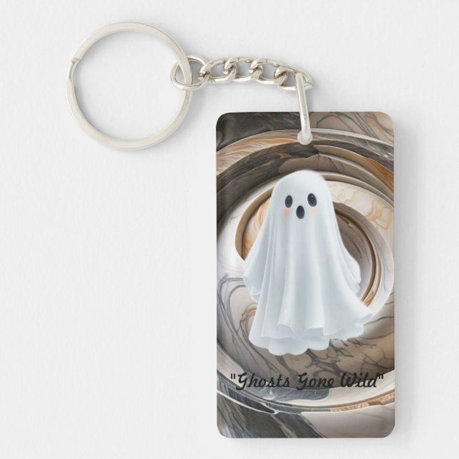 "Spooky Booty Bash" Schlüsselanhänger (Vorderseite)