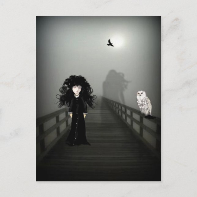 Spooky Bridge Postkarte (Vorderseite)