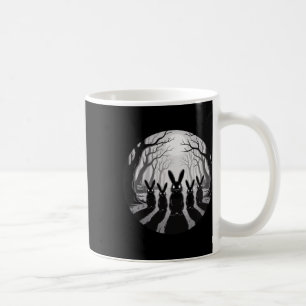 Spooky Bunny Patrol Creepy Halloween Forest Gothic Kaffeetasse