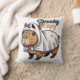 Spooky Capy Niedlich Halloween Kissen