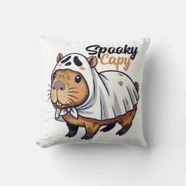 Spooky Capy Niedlich Halloween Kissen