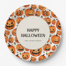 Spooky Carved Pumpkins & Herbstlaubs Halloween
