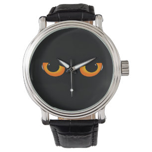 Spooky Cat Eyes Armbanduhr