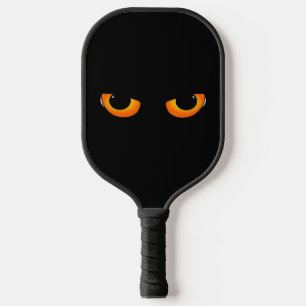 Spooky Cat Eyes Pickleball Schläger