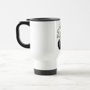 Spooky Cat & Ghost Tasse - Niedlicher Halloween-Ka