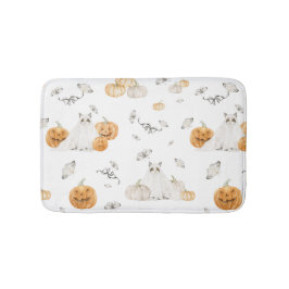 Spooky Cat Halloween Bath Mat Badematte