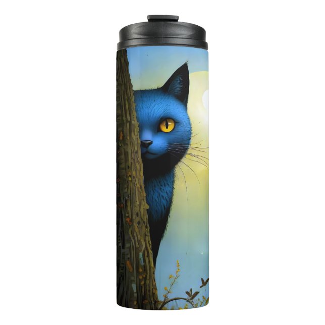 Spooky Cat Thermosbecher (Vorderseite)