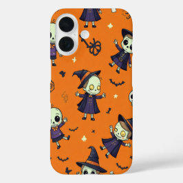 Spooky Chic Halloween Kissen - beängstigend festli iPhone 16 Hülle
