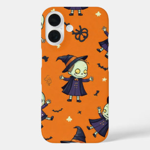 Spooky Chic Halloween Kissen - beängstigend festli iPhone 16 Hülle