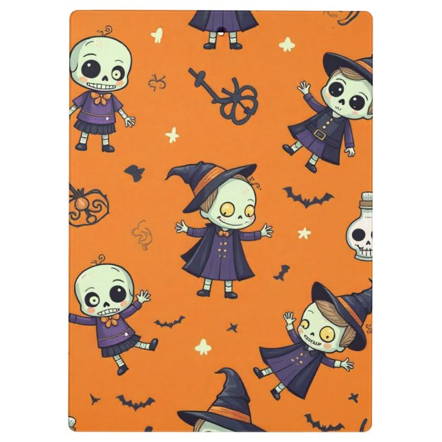 Spooky Chic Halloween Kissen - beängstigend festli Klemmbrett (Rückseite)