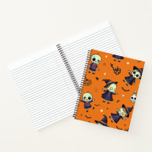 Spooky Chic Halloween Kissen - beängstigend festli Notizbuch