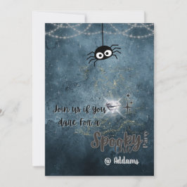 Spooky Chic Halloween-Party Einladung