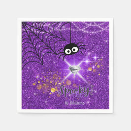 Spooky Chic Halloween-Party Paper Napkin Serviette