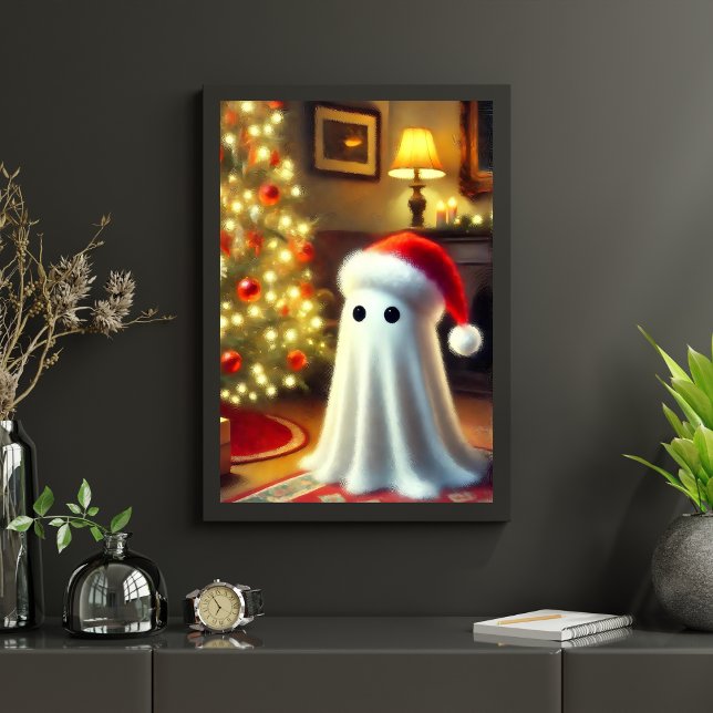 Spooky Christmas Ghost Poster (Von Creator hochgeladen)