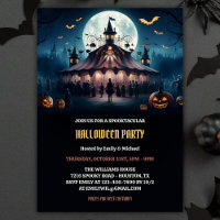 Spooky Circus Halloween Karneval Theme Party