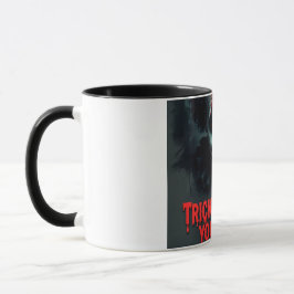 Spooky Clown Trick-oder-Leckerei Halloween-Tasse Tasse