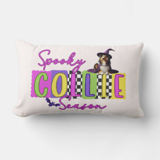 Spooky Collie Halloween Kissen