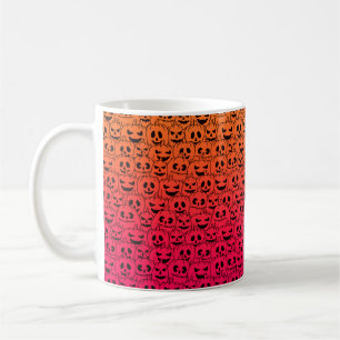 Spooky Colorful Pumpkins - Halloween-Muster Kaffeetasse