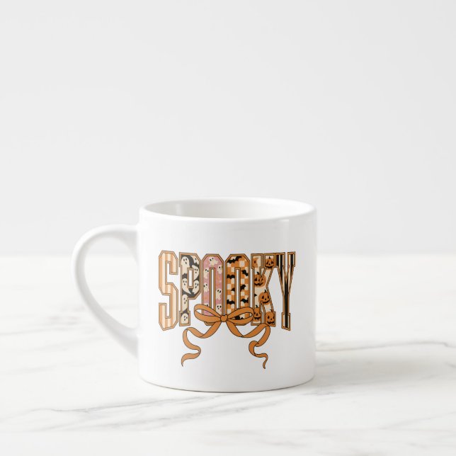 Spooky Coquette Halloween Aesthetic-66166 Espressotasse (Links)