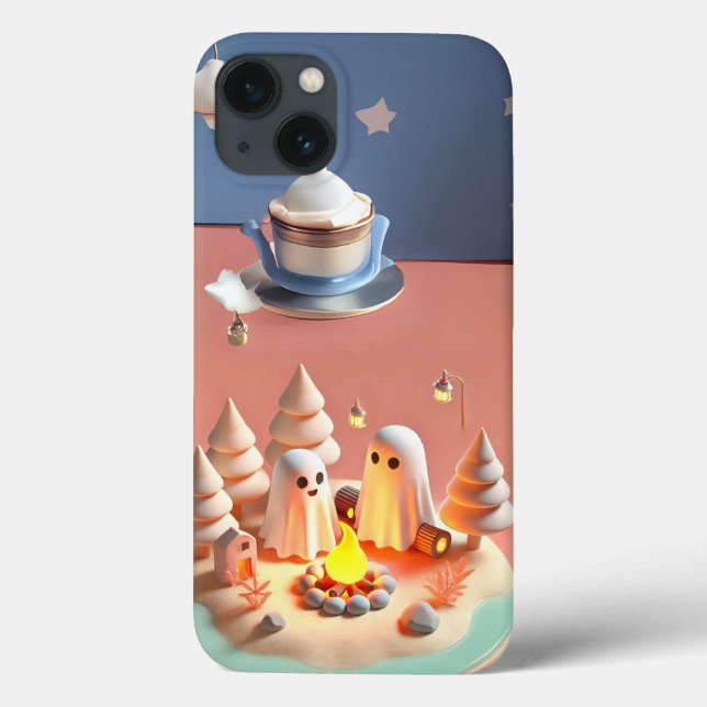 Spooky Couple Phone Case (Rückseite)