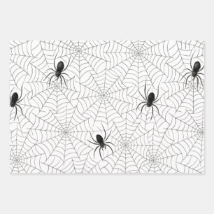 Spooky-Creepy-Spiegelementhaus Geschenkpapier Set