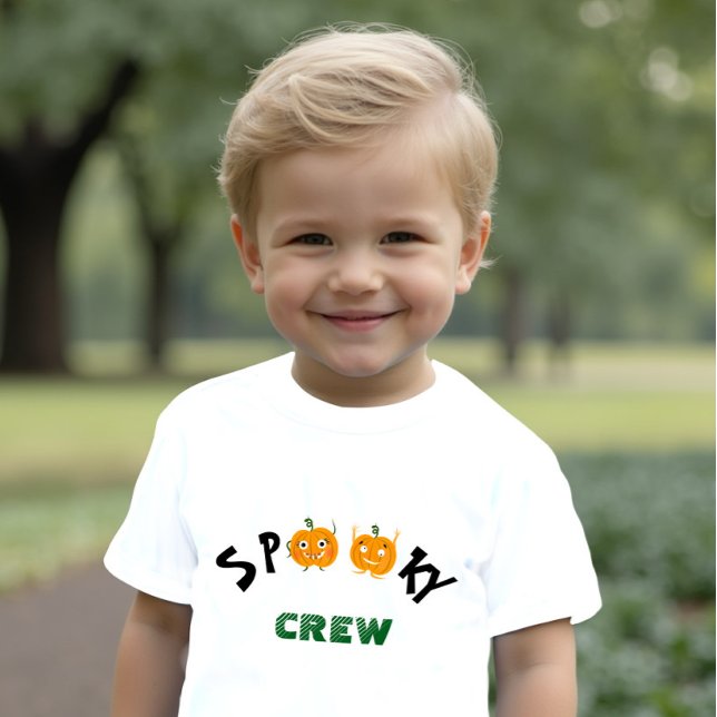 Spooky-Crew Baby T-shirt (Von Creator hochgeladen)