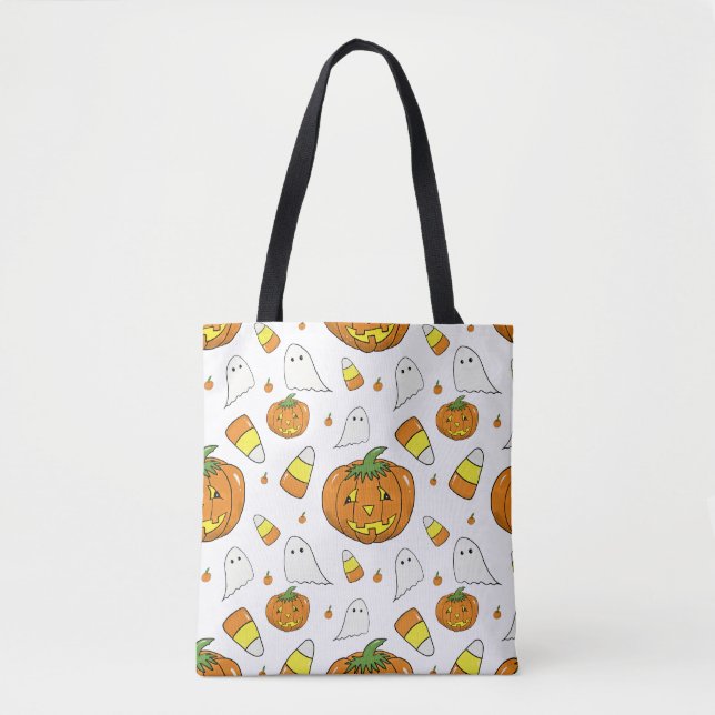 Spooky Cute Halloween Kids Travel Tote Bag Tasche (Vorderseite)