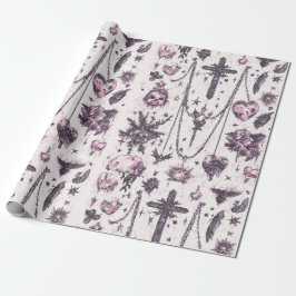 Spooky Cute Happy Halloween Geschenkpapier