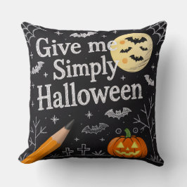 Spooky Cute Pumpkin & Ghost Design Kissen
