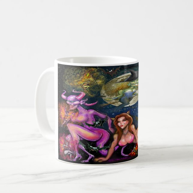 Spooky Dance Kaffeetasse (Vorderseite Links)