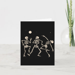 Spooky Dancing Skeletons Halloween Kostümmusik A Karte