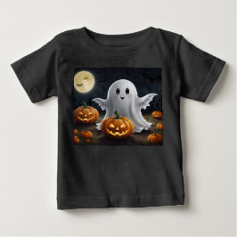 Spooky Delight: Hoher Halloween Spaß Baby T-shirt