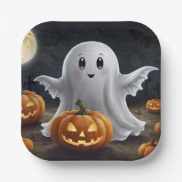 Spooky Delight: Hoher Halloween Spaß Pappteller
