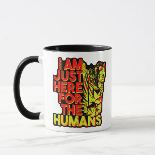 Spooky Devil Halloween hier für den Menschen Tasse