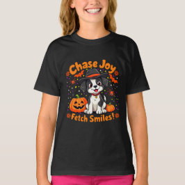Spooky Dog Art: Halloween Joy & Lächeln holen! T-Shirt